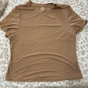 SKIMS Brown Short Sleeve Tee